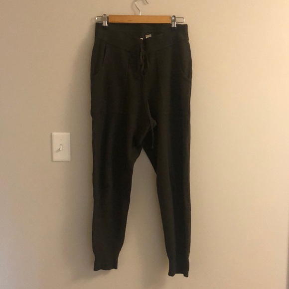 MOTH Dark green sweater pants - Picture 3 of 7